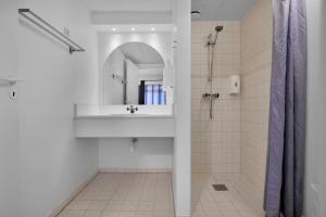 Koupelna v ubytování Hotel Varde