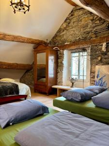Postel nebo postele na pokoji v ubytování CASA BELGERI - Bed & Breakfast