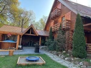 Zahrada ubytování Csodál-Lak