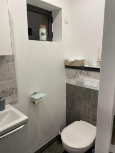 Salle de bains dans l'établissement La maison Anaïa