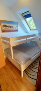 Posteľ alebo postele v izbe v ubytovaní Cindy apartman Siófok