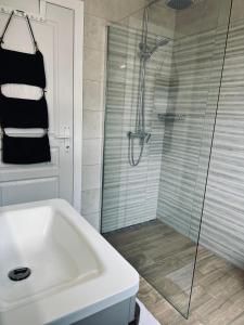 Kúpeľňa v ubytovaní Casa Lara