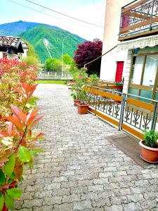 Nespecifikovaný výhled na hory nebo výhled na hory při pohledu z bed and breakfast