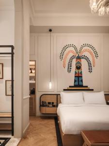 Voodi või voodid majutusasutuse Mazeej Balad - Boutique Hotel - Adult Only toas +37 fotot
