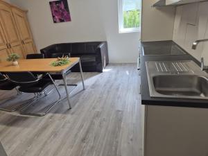 Eldhús eða eldhúskrókur á Eco Home