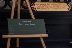 Certifikát, hodnocení, plakát nebo jiný dokument vystavený v ubytování Les 13 lavoirs d'antan - chambre zen attitude