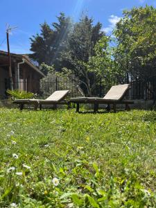 Vrt pred nastanitvijo Seaside Cottage with Garden
