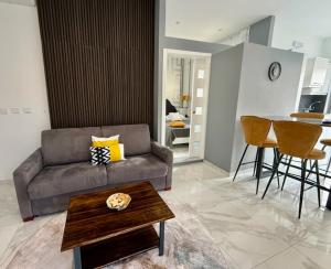 A seating area at Barcaluna