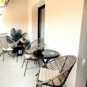 Posezení v ubytování Apartaments Victoria