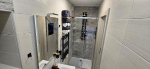 Vannituba majutusasutuses Apartma Martin