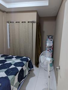 מיטה או מיטות בחדר ב-10 minutos de UNAH Apartamento de 2 cuartos completo