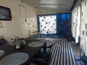 Posezení v ubytování Paradise Camp