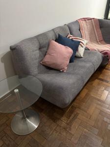 Posezení v ubytování Casa confortável, excelente localização, 3 quartos e Suíte Queen