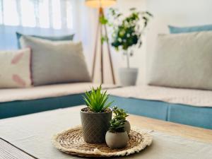 Postel nebo postele na pokoji v ubytování Sweet Home