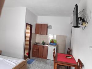 TV a/nebo společenská místnost v ubytování Džodžo Apartments