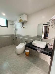Koupelna v ubytování Hải Đăng Hotel