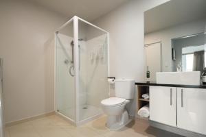 Koupelna v ubytování Quest on Hobson Serviced Apartments