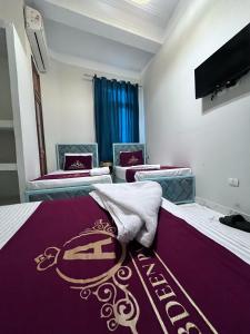 Letto o letti in una camera di Abdeen Cairo Hostel