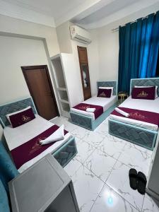 Letto o letti in una camera di Abdeen Cairo Hostel