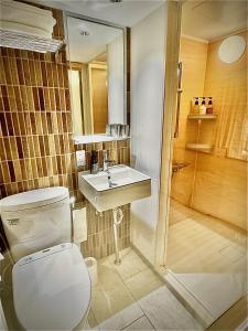 Koupelna v ubytování EN Hotel Shibuya