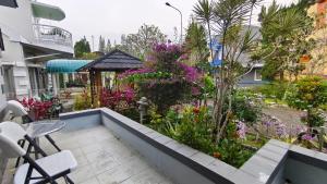 Zahrada ubytování Villa Dalia Puncak H11-5