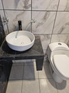 Koupelna v ubytování Villas La Vista