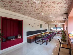 Χώρος καθιστικού στο The Hosteller Jaipur, MI Road