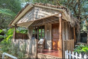 Zahrada ubytování King Villa Goa