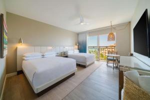Postel nebo postele na pokoji v ubytování Hyatt Regency Aruba Resort & Casino