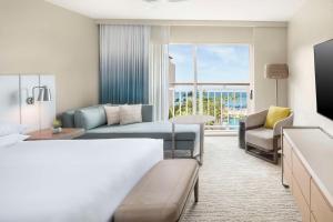Postel nebo postele na pokoji v ubytování Hyatt Regency Aruba Resort & Casino
