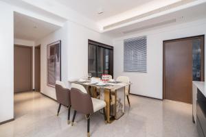 Khu vực ghế ngồi tại Liangting Boyue Center Serviced Apartment