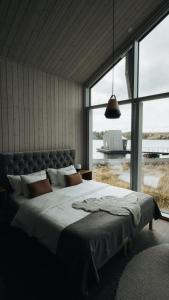 Postel nebo postele na pokoji v ubytování Arctic Bath