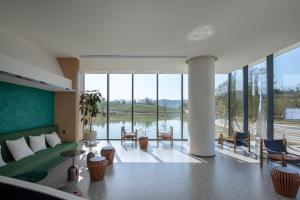 Posezení v ubytování Xinchi Sakura Valley Resort