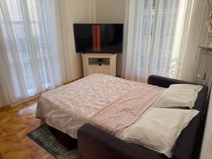 Postel nebo postele na pokoji v ubytování Appartement 3 pièces 5 min plage