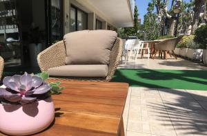 Et opholdsområde på Hotel Villa Tosi