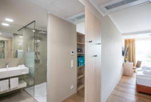 Koupelna v ubytování Werzers Seehotel Wallerwirt