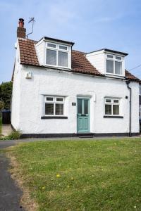 Bygningen som feriehuset ligger i