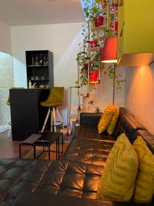 O zonă de relaxare la City Garden Apartments