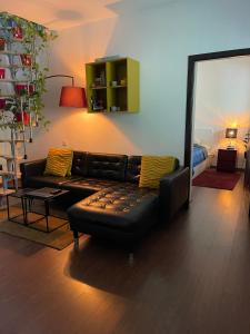 O zonă de relaxare la City Garden Apartments