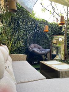 O zonă de relaxare la City Garden Apartments