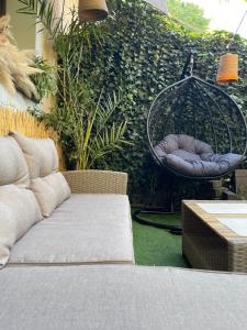 O zonă de relaxare la City Garden Apartments