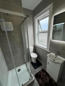 Koupelna v ubytování Superb Triple Room near Croke Park - 1