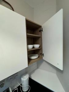 Kuchyň nebo kuchyňský kout v ubytování Superb Triple Room near Croke Park - 1