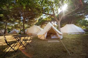 Vonkajšia záhrada v ubytovaní Kampaoh Platja d'Aro + 5 fotografií