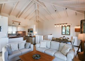 Χώρος καθιστικού στο Forte Vento Villa