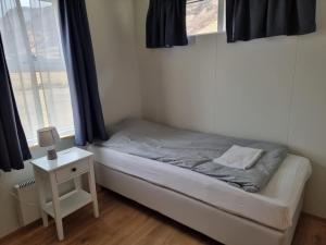 Postel nebo postele na pokoji v ubytování Litla-Hof Guesthouse