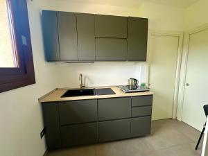 Cucina o angolo cottura di Studios con vista