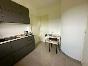 Cucina o angolo cottura di Studios con vista