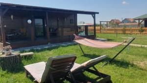 Taman di luar Forest relax house near Oradea -pet friendly free private parking
