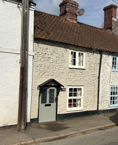 Bygningen som feriehuset ligger i